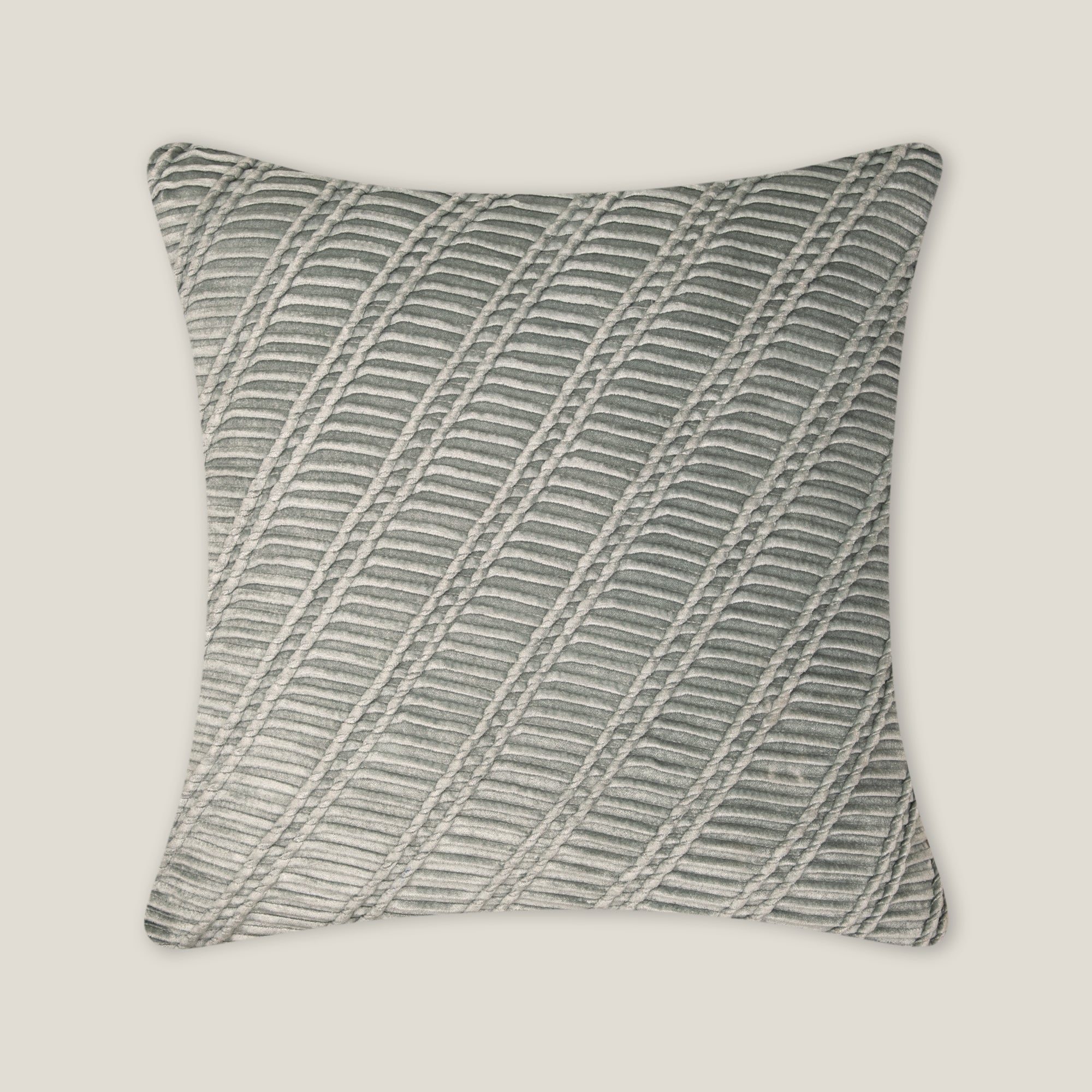 Alora Light Blue Pleated Cushion Cover