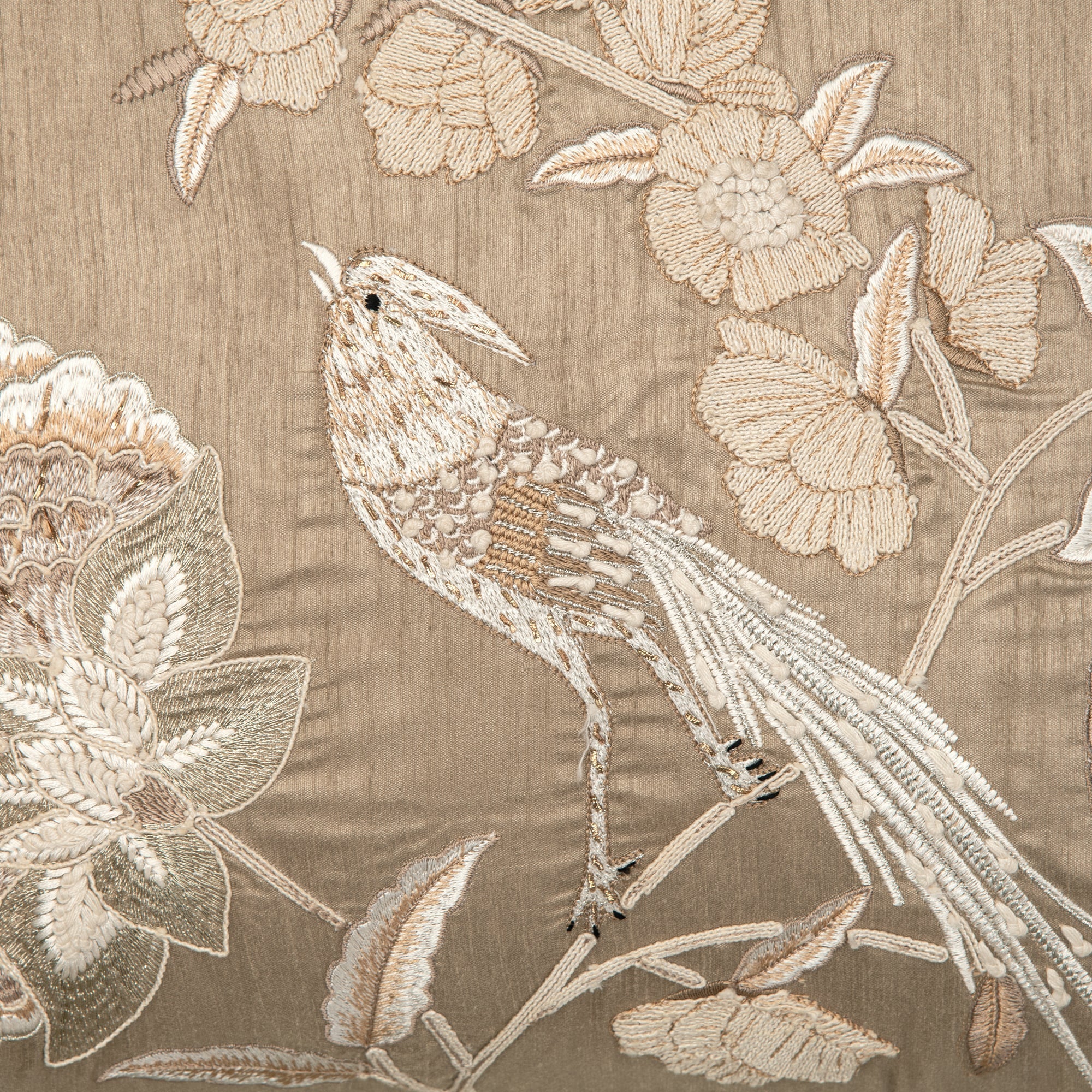 Lucio Beige Emb. Cushion Cover