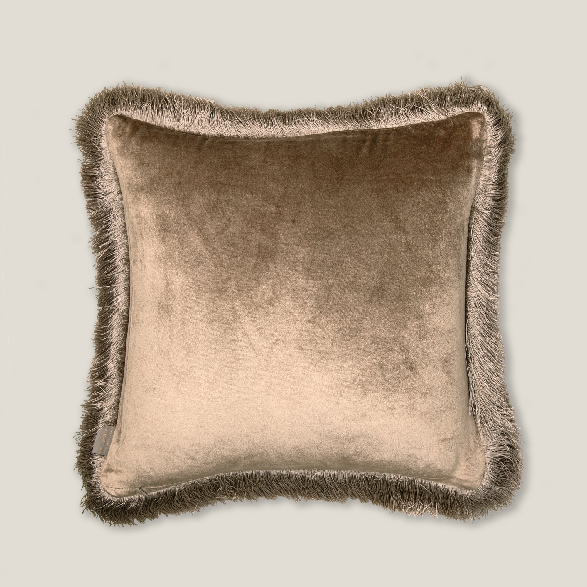 Antonia Beige Pleated Cushion Cover